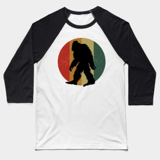 Bigfoot Retro Sunset Baseball T-Shirt